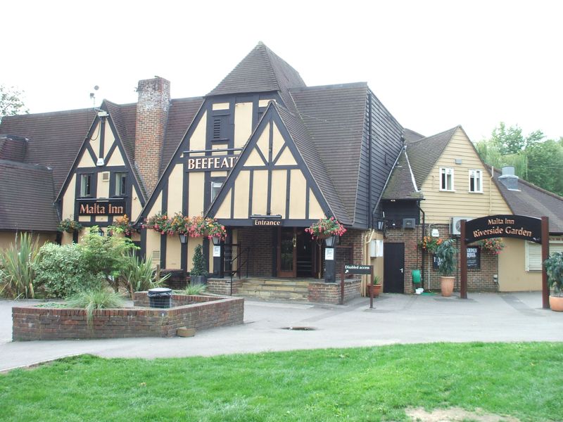 Malta Inn - Sandling. (Pub, External, Key). Published on 17-04-2013