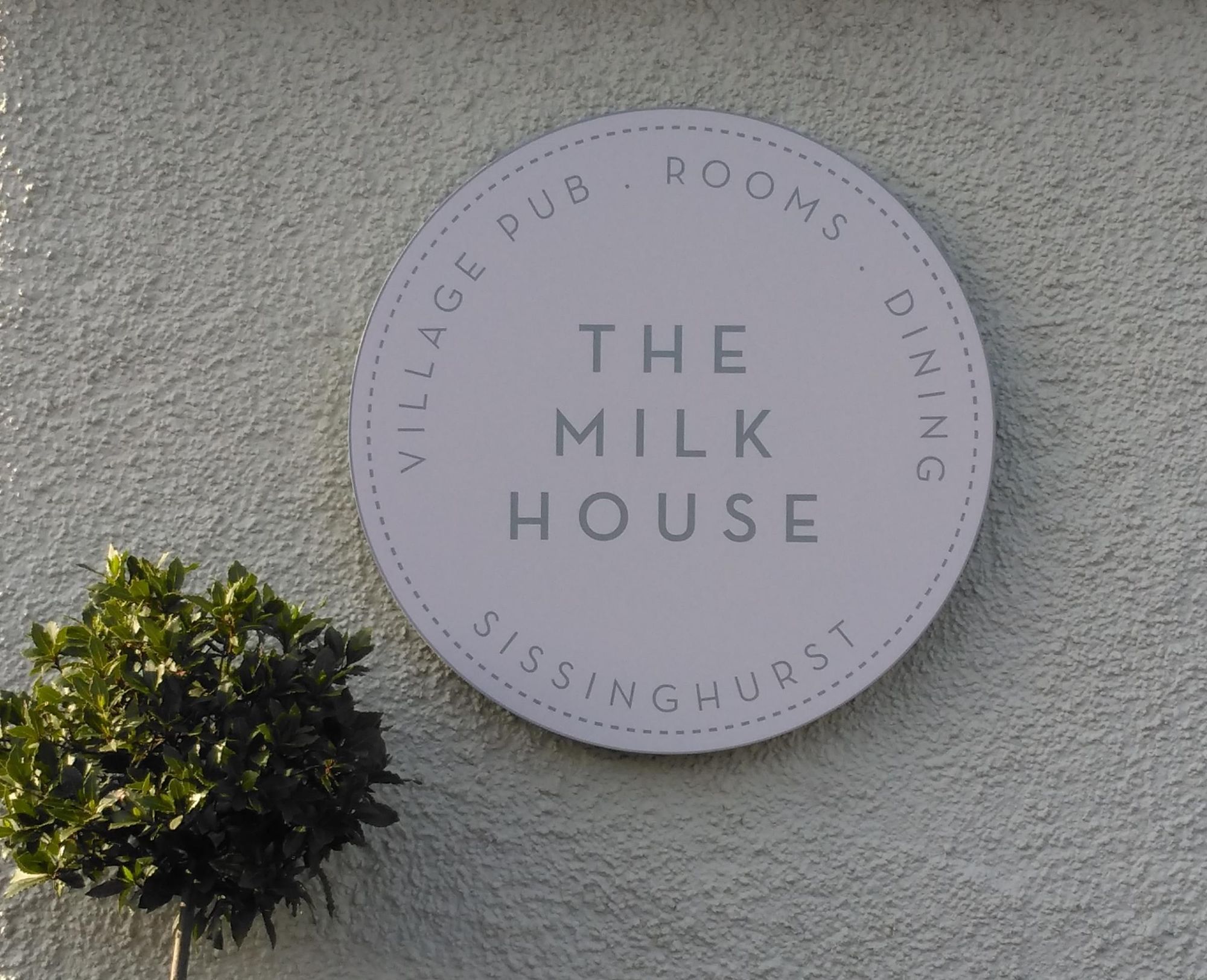 Milkhouse pub sign. (Sign). Published on 25-05-2017