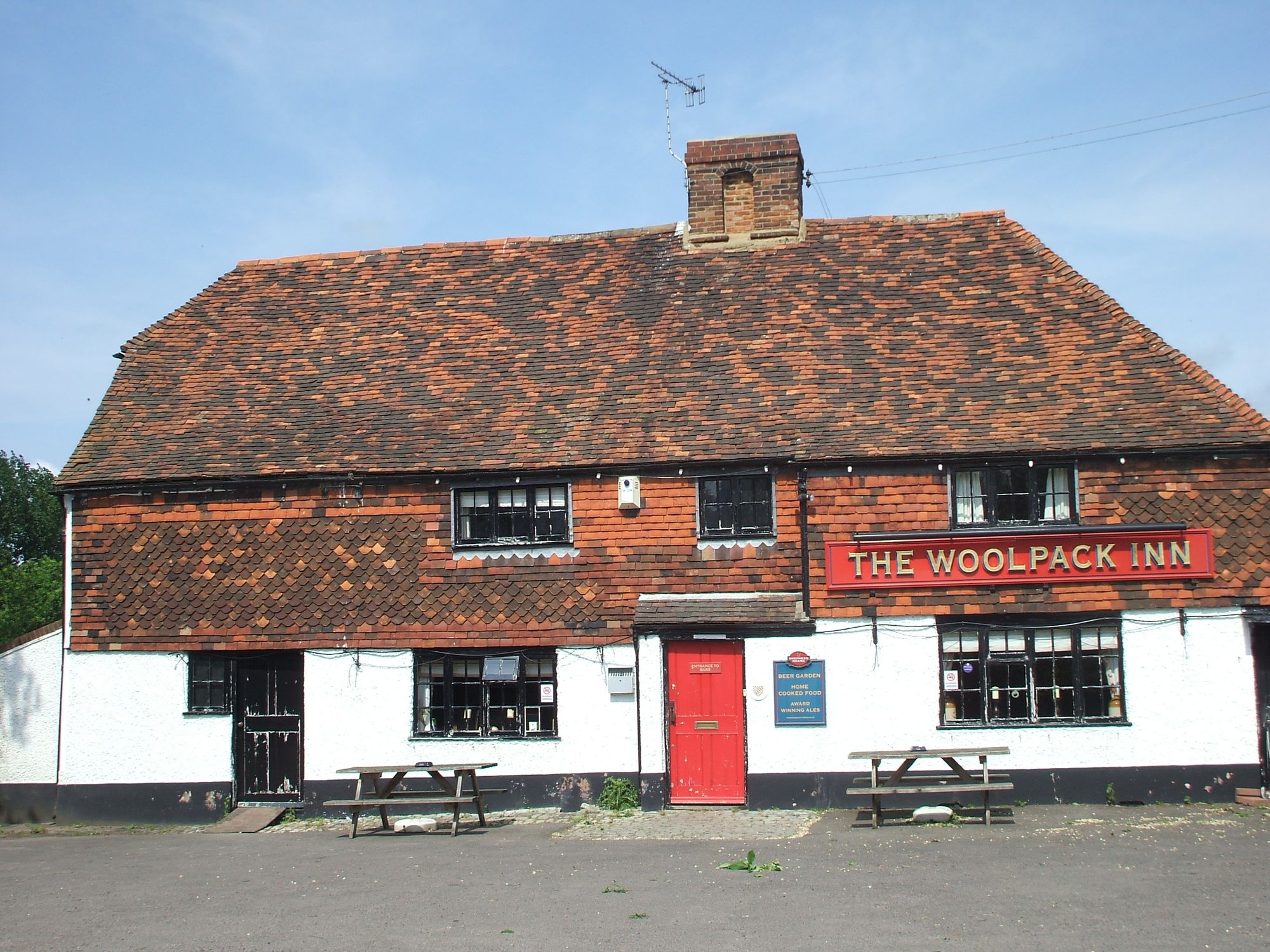 Woolpack - Benover. (Pub, External, Key). Published on 17-04-2013
