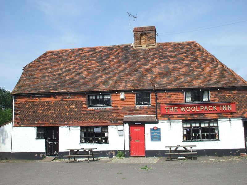 Woolpack - Benover. (Pub, External, Key). Published on 17-04-2013