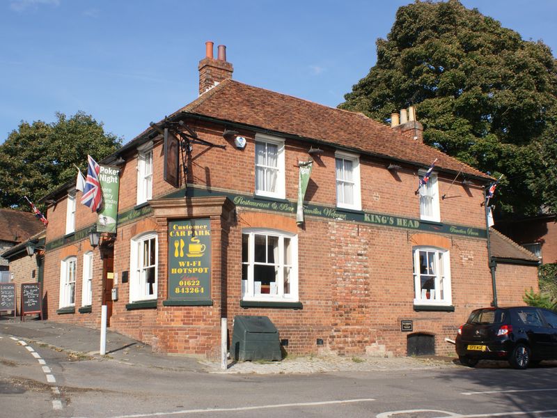 Kings Head - Sutton Valence. (Pub, External, Key). Published on 01-06-2013