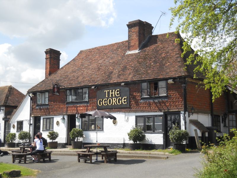 George - Trottiscliffe. (Pub, External, Key). Published on 06-05-2013
