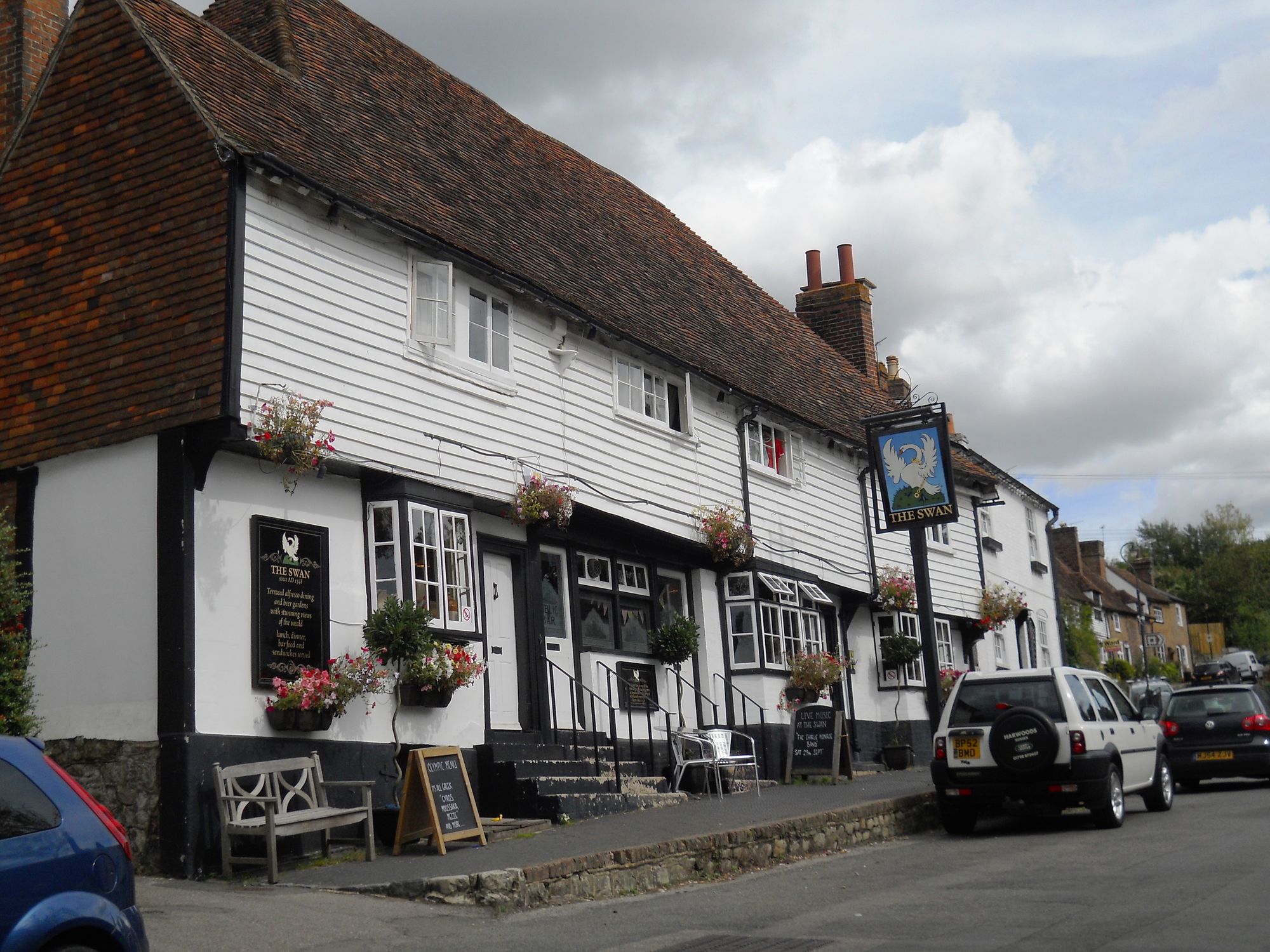 Swan - Sutton Valence. (Pub, External, Key). Published on 19-08-2013