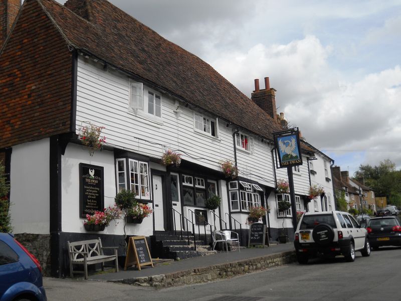 Swan - Sutton Valence. (Pub, External, Key). Published on 19-08-2013