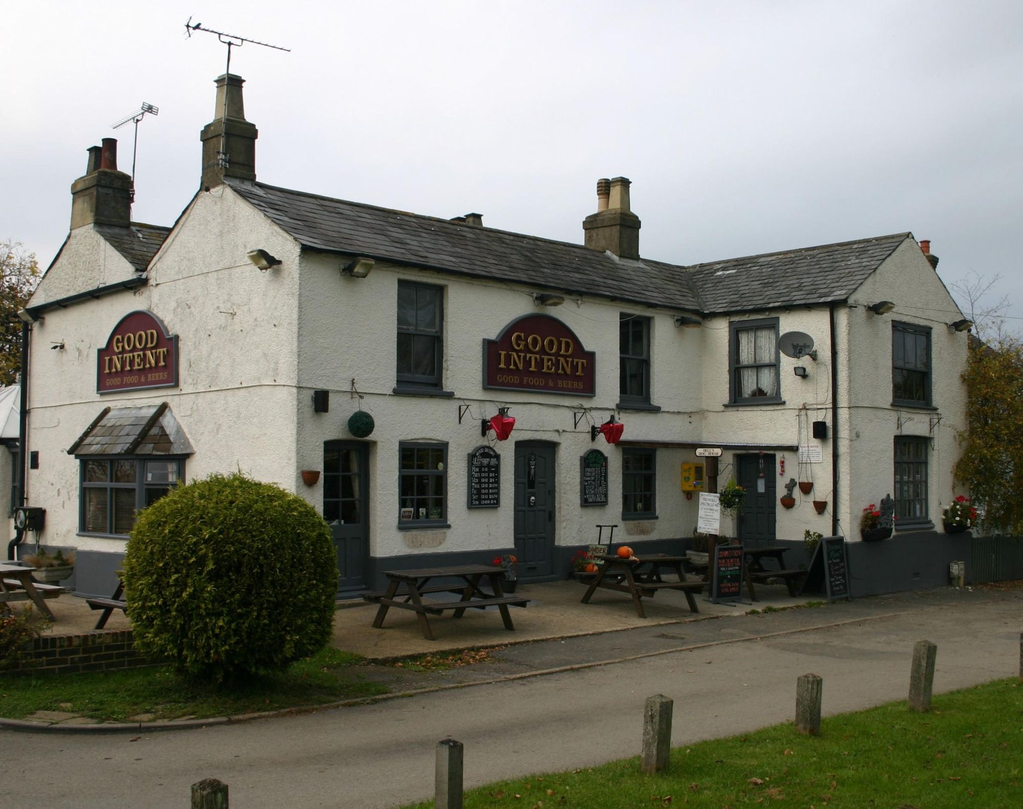 Good Intent - West Farleigh. (Pub, External, Key). Published on 03-11-2017