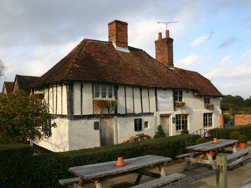 Three Chimneys - Biddenden. (Pub, External, Key). Published on 03-11-2017
