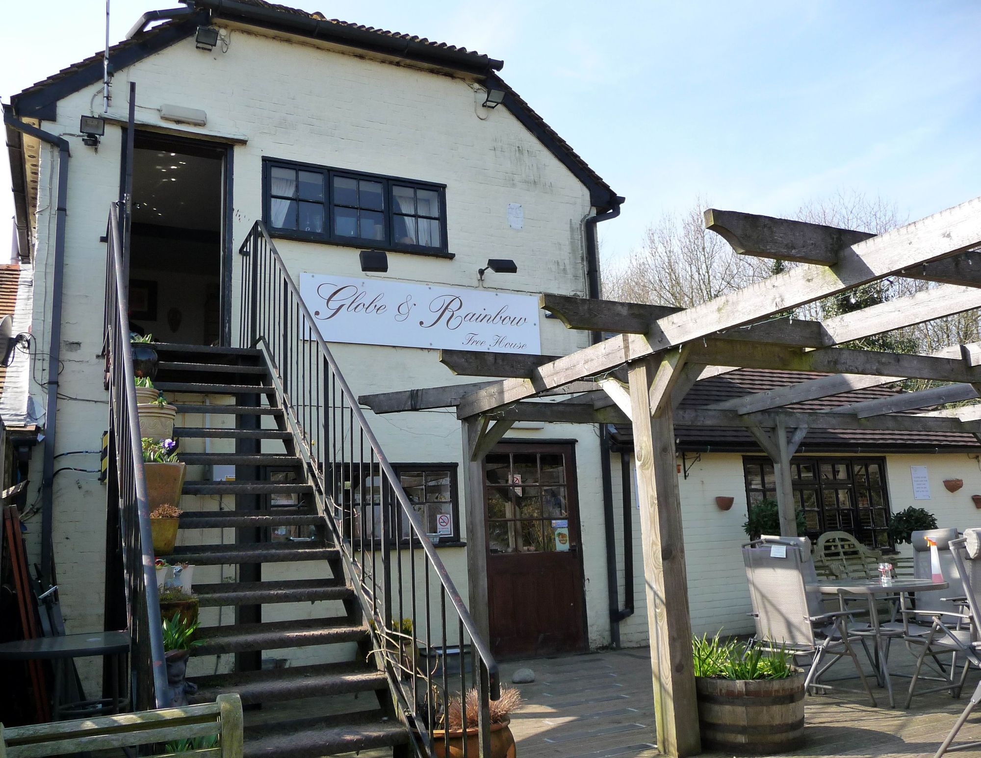 Globe & Rainbow - Kilndown. (Pub, External, Key). Published on 03-05-2013