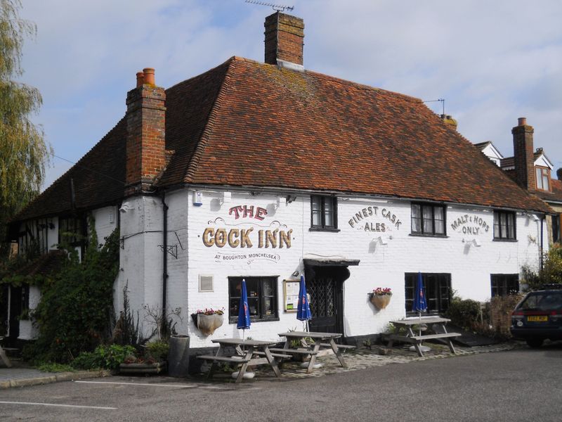 Cock Inn - Boughton Monchelsea. (Pub, External, Key). Published on 17-04-2013