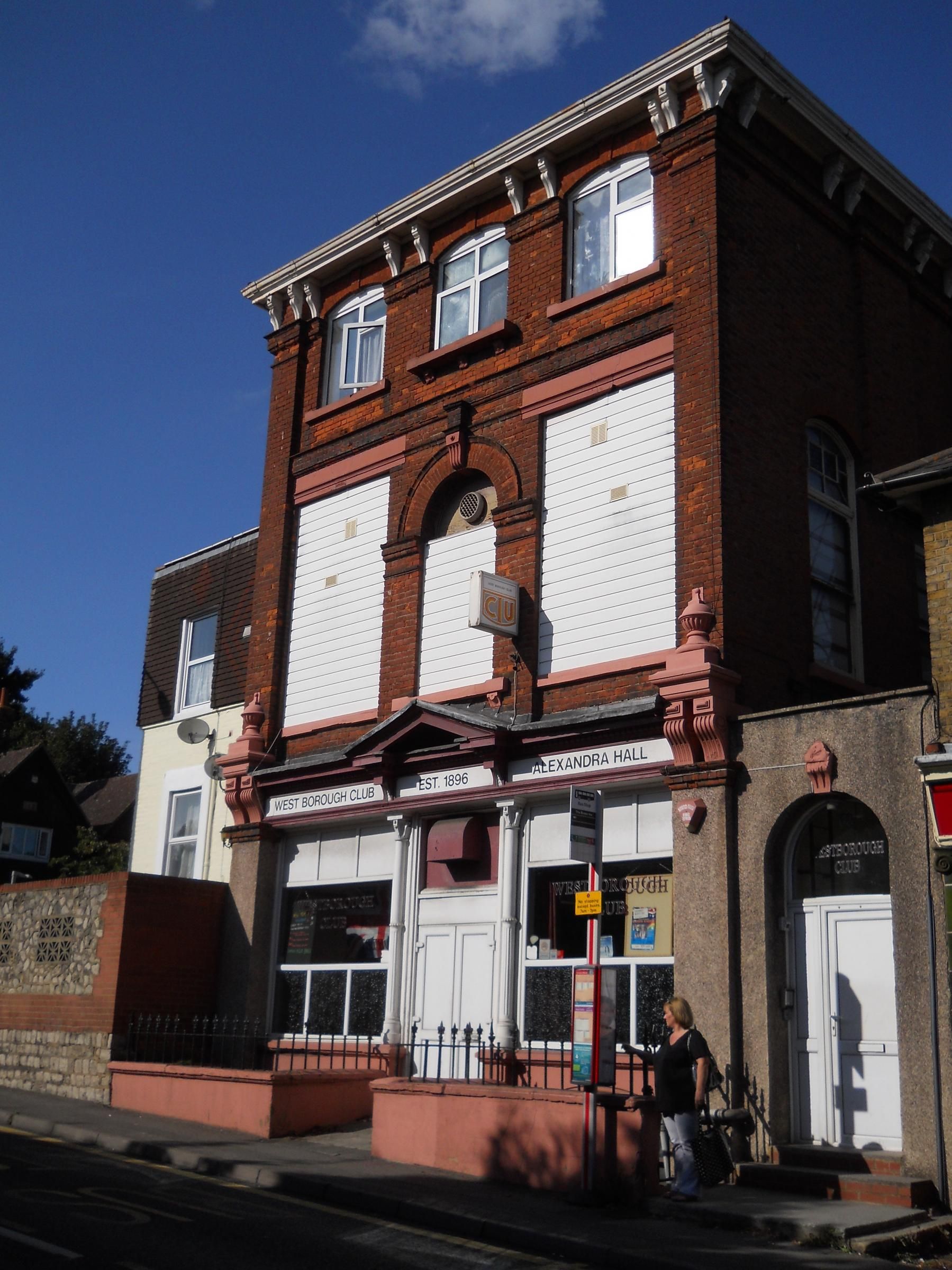 West Borough Club - Maidstone. (Pub, External, Key). Published on 16-06-2021