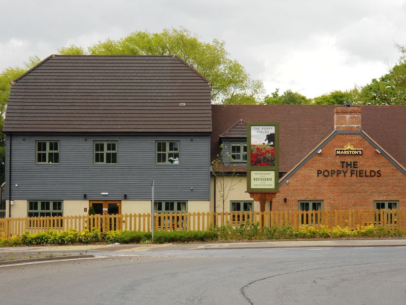 Poppy Fields - Maidstone. (Pub, External, Key). Published on 28-05-2014