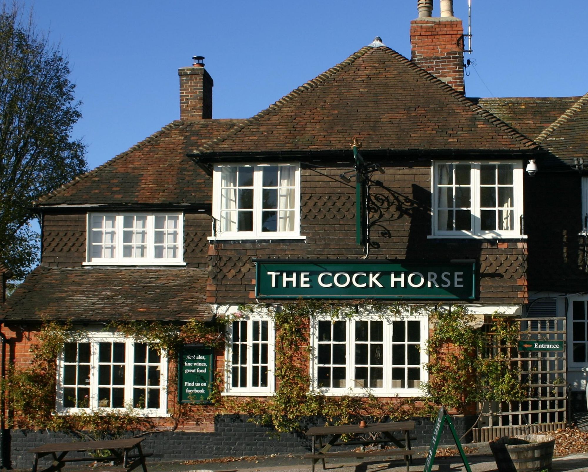 Cock Horse-Detling (1). (Pub, External, Sign, Key). Published on 20-11-2017
