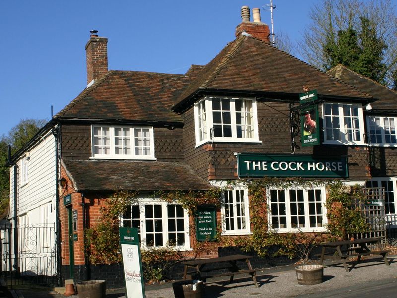 Cock Horse-Detling (2). (Pub, External, Sign). Published on 20-11-2017