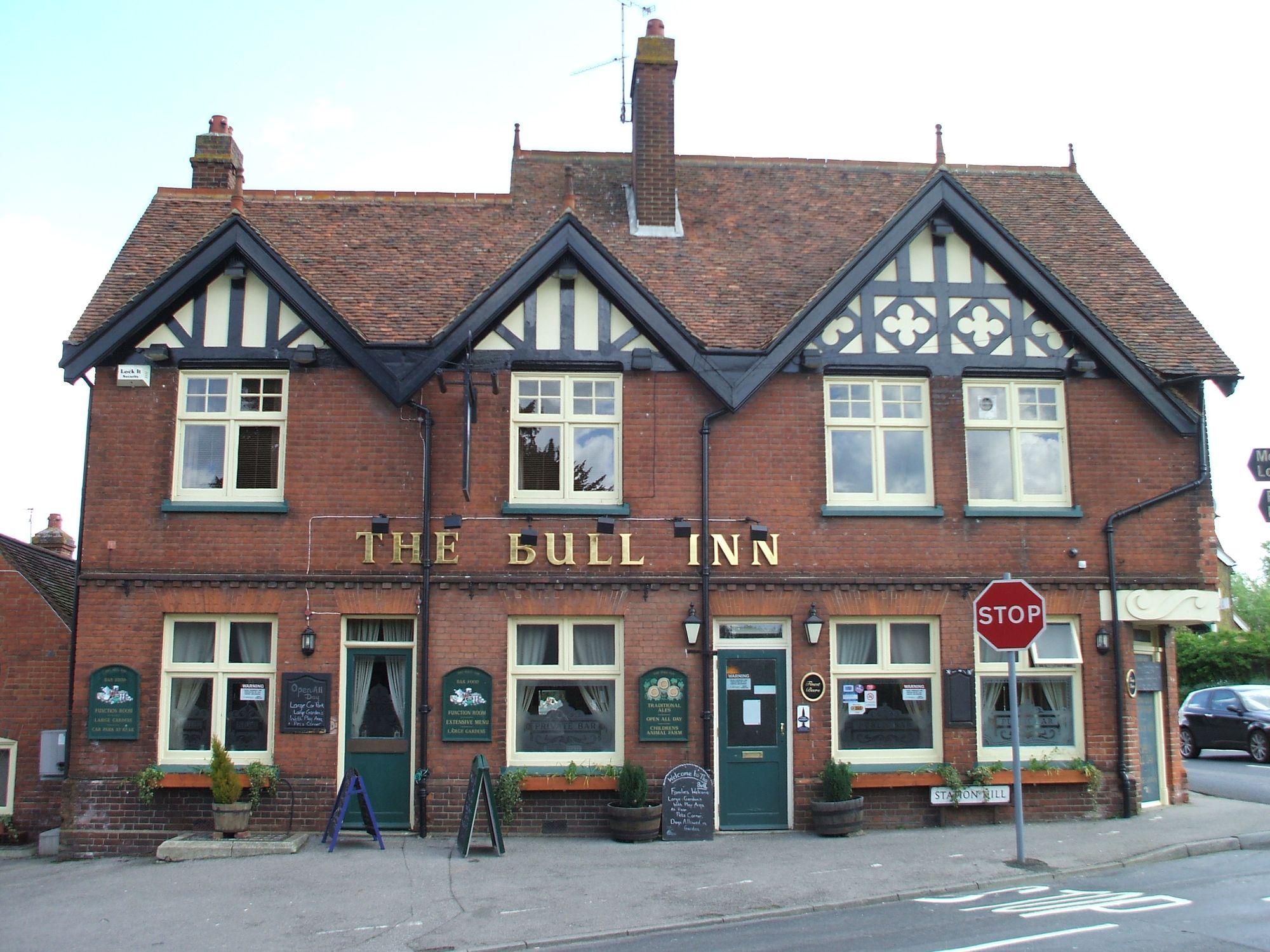 Bull - East Farleigh. (Pub, External, Key). Published on 22-04-2013