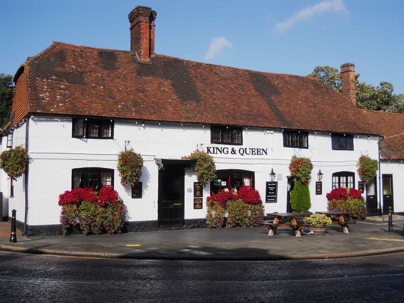 King and Queen - East Malling. (Pub, External, Key). Published on 09-10-2014
