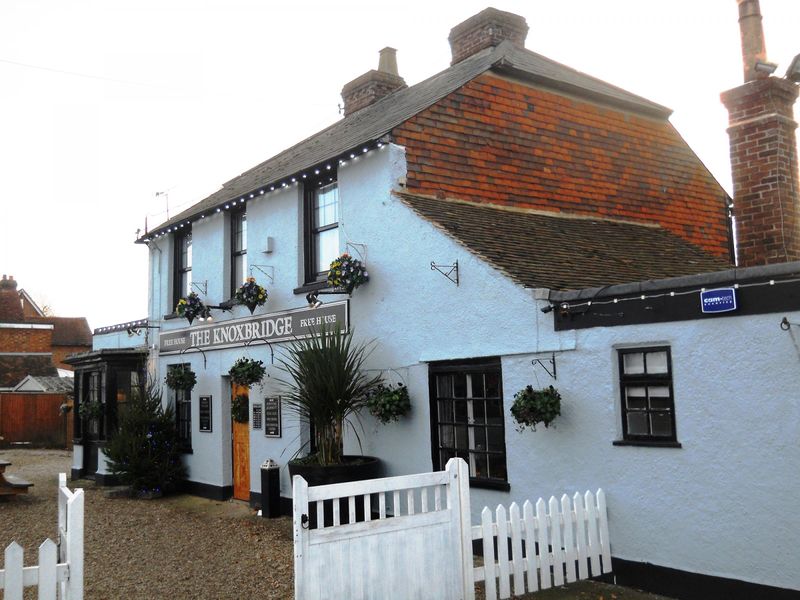 Knoxbridge - Frittenden. (Pub, External, Key). Published on 18-04-2017