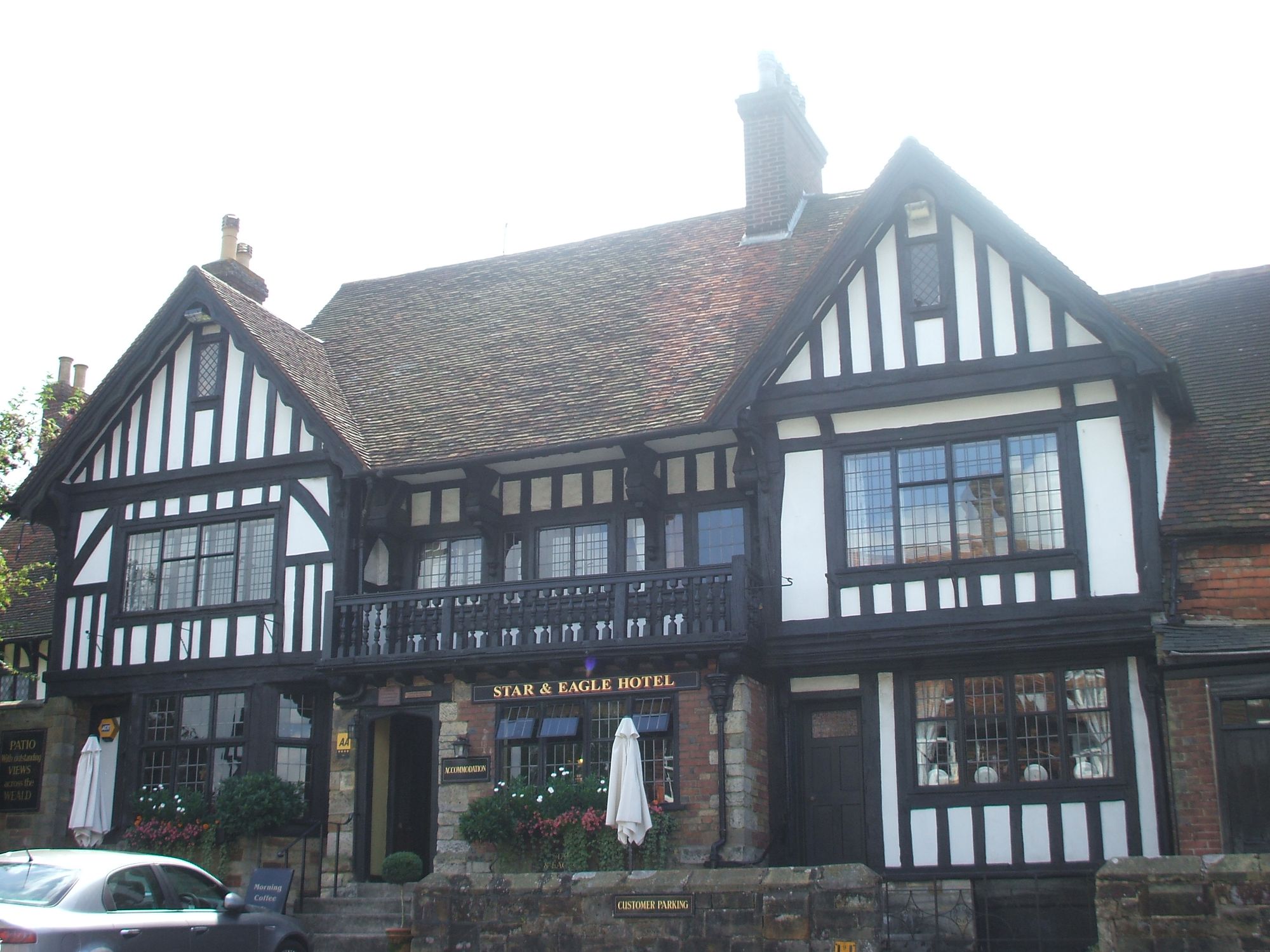 Star and Eagle - Goudhurst. (Pub, External, Key). Published on 24-04-2013