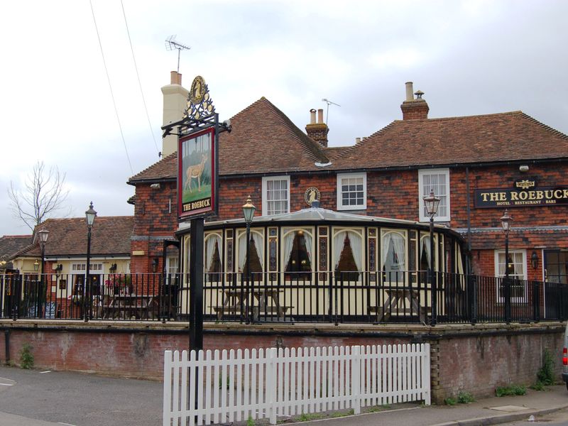 Roebuck - Harrietsham. (Pub, External, Key). Published on 24-04-2013