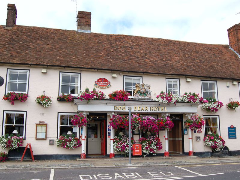 Dog and Bear - Lenham. (Pub, External, Key). Published on 25-04-2013