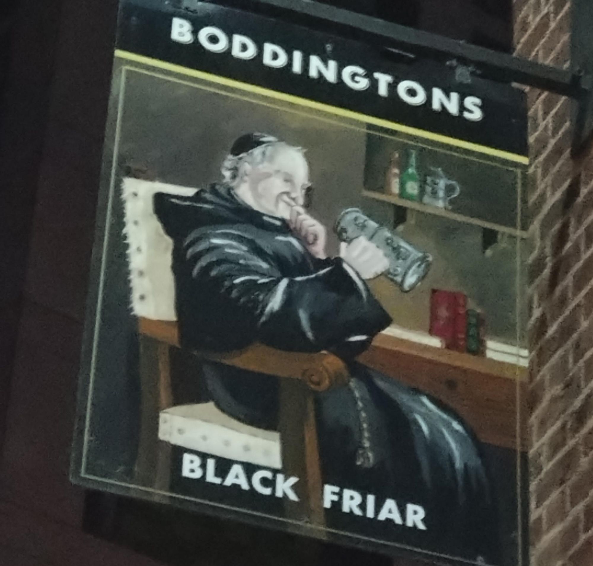 Original sign still hanging. (Sign). Published on 23-10-2025