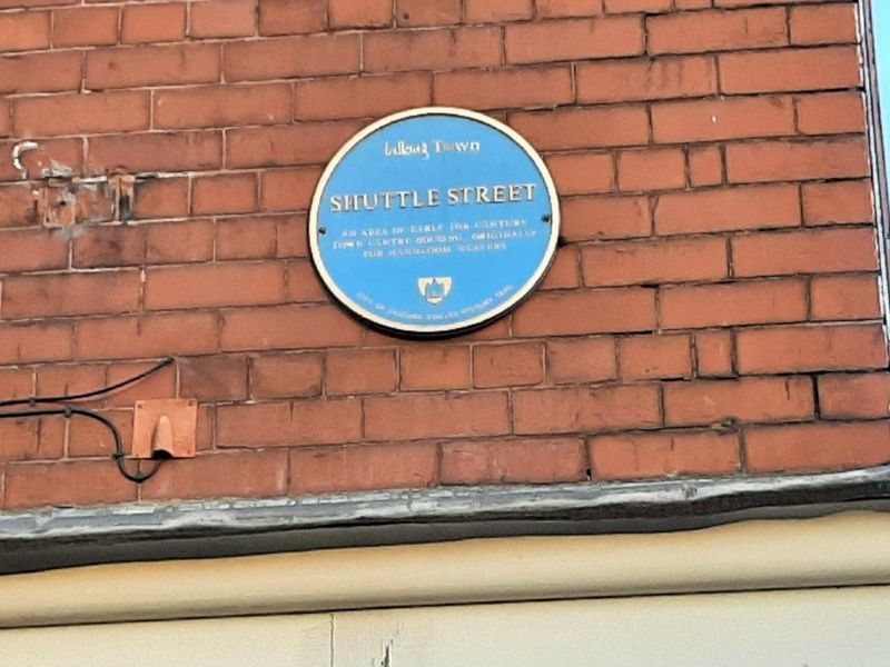 Blue plaque on outside of pub. (External). Published on 21-04-2025