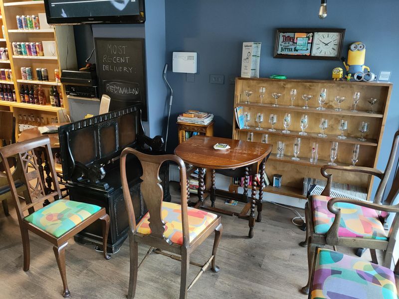 Heaton Moor - Beer Shop interior 2022 02 23. (Pub, Bar). Published on 16-03-2022