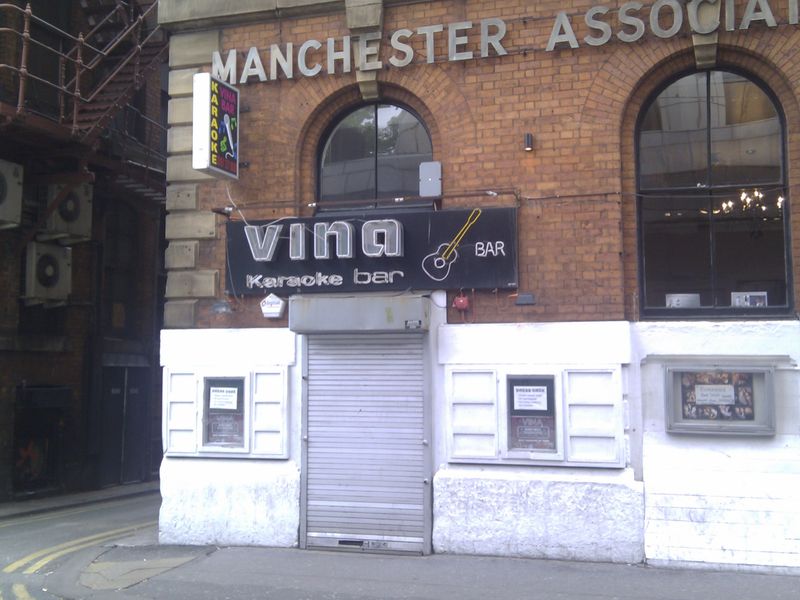 Vina - Manchester. (Pub, External, Key). Published on 12-05-2013