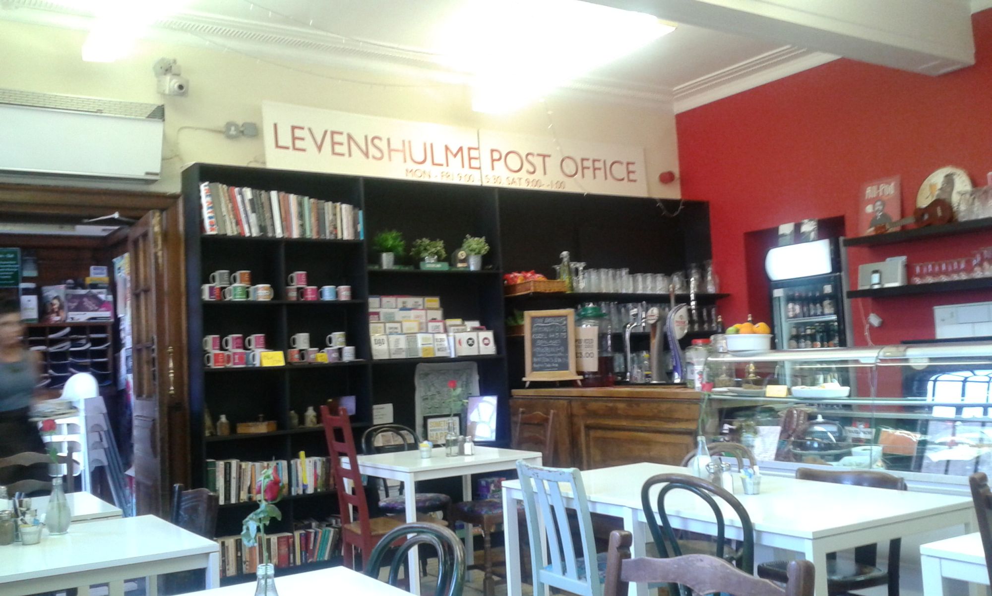 Post Office Deli (POD) interior - Levenshulme. (Pub, Bar). Published on 19-06-2013