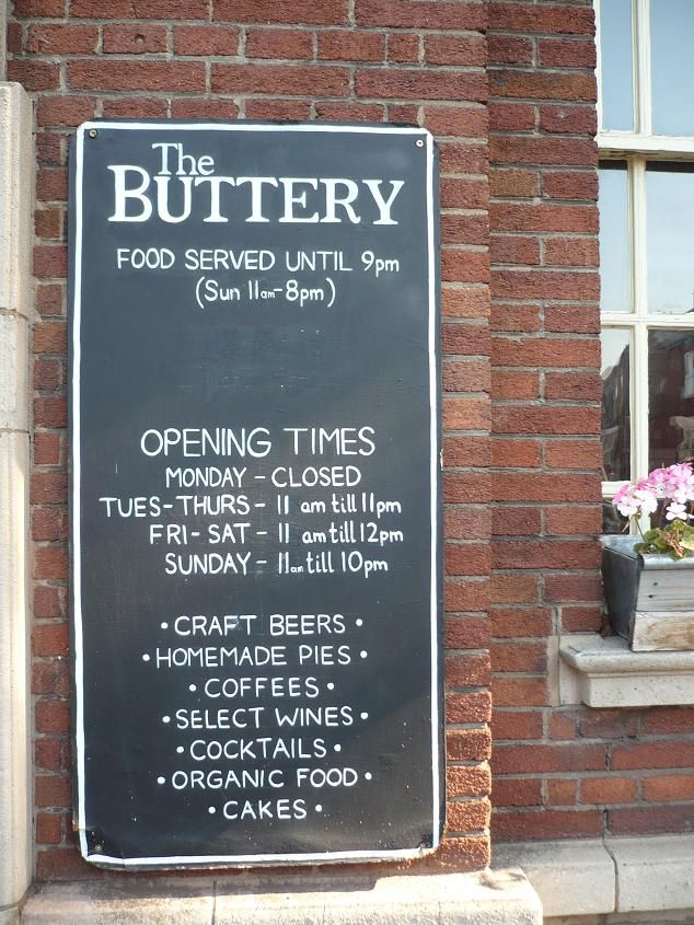 Buttery sign 2017 - Levenshulme. (Pub, External). Published on 17-06-2017