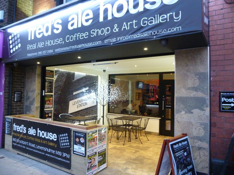 Fred's Ale House - Levenshulme. (Pub, External, Key). Published on 03-03-2015