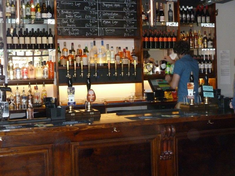 George Charles main bar - West Didsbury. (Pub, Bar). Published on 04-09-2015