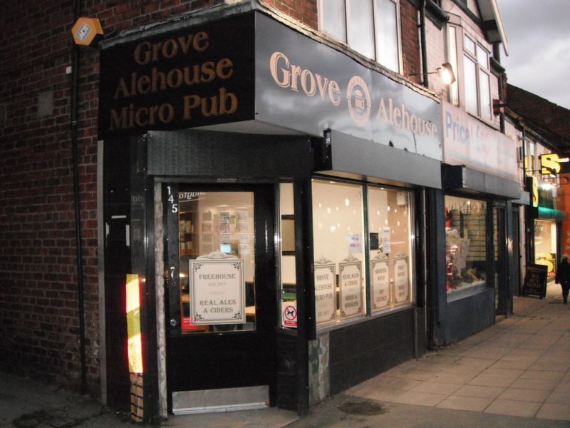 Grove Alehouse - Hazel Grove 2018. (Pub, External, Key). Published on 11-12-2015 