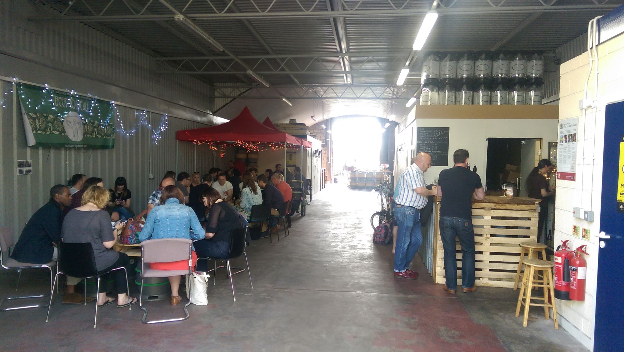Beer Nouveau Brewery Tap - Ardwick. (Pub, Bar, Customers, Key). Published on 29-05-2016