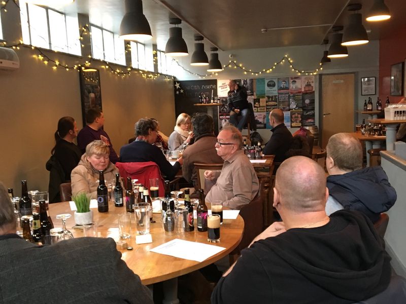 Petersgate Tap first floor 2018 - Stockport. (Pub, Bar). Published on 08-02-2018