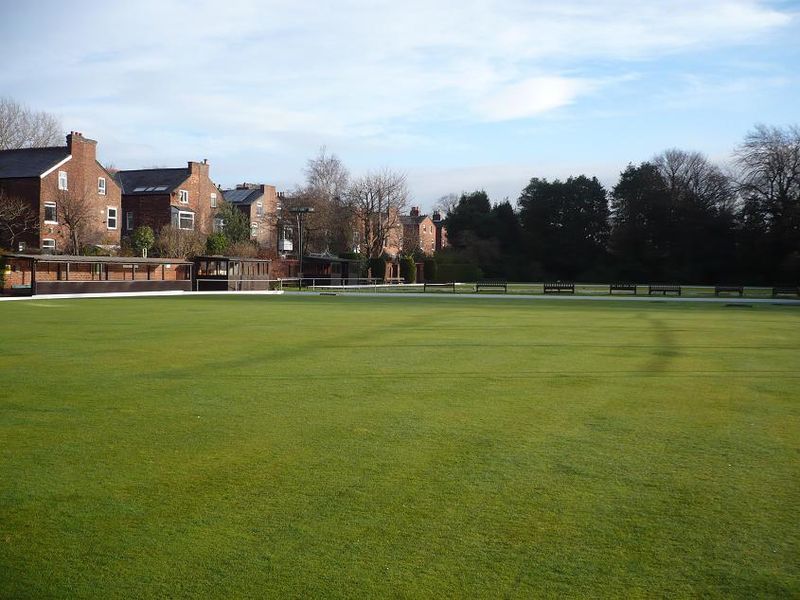 Cale Green - Stockport Cricket Club bowling green. (Pub, External). Published on 16-12-2016 