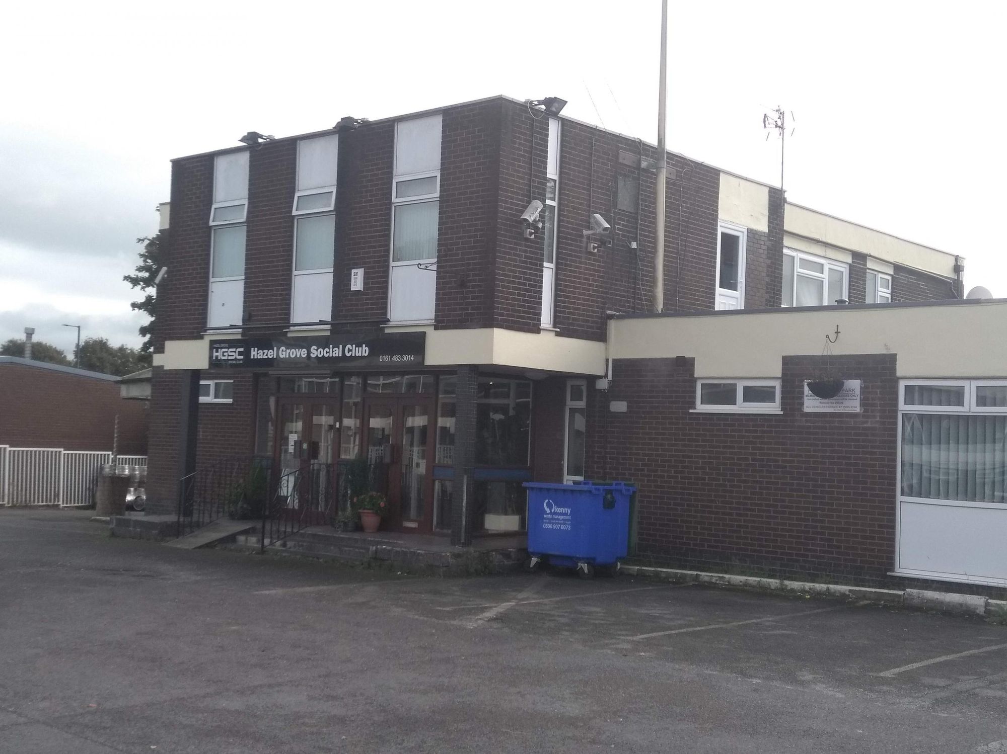 Hazel Grove - Hazel Grove Social Club 2021 10 23. (Pub, External, Key). Published on 25-10-2021
