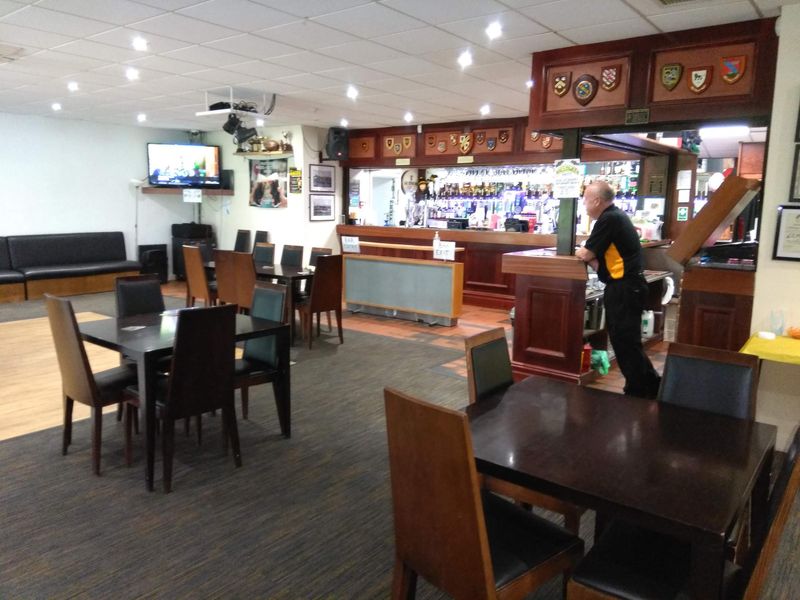 Heaton Mersey - Burnage Rugby Football Club interior 2021 10 22. (Pub, Bar). Published on 22-10-2021 