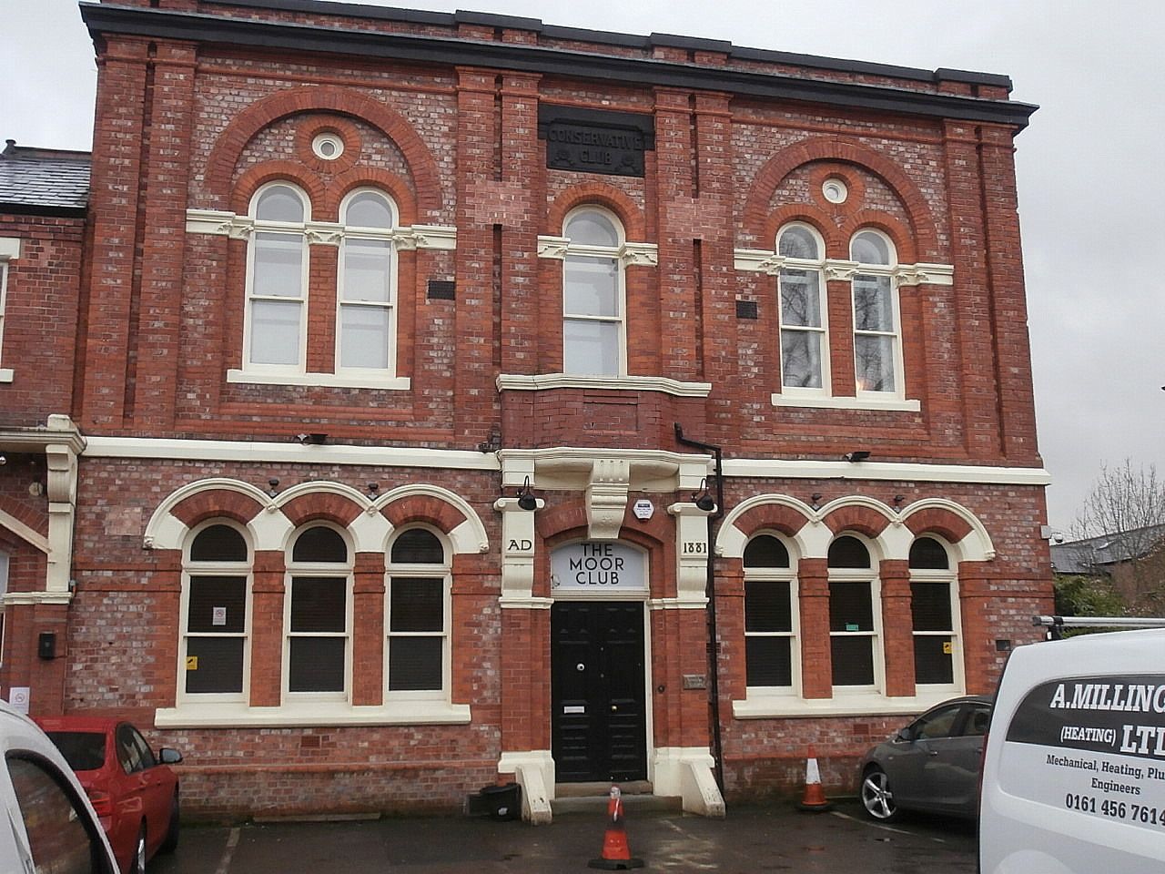 Heaton Moor - Moor Club. (Pub, External, Key). Published on 04-04-2018
