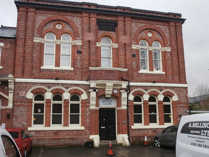 Heaton Moor - Moor Club. (Pub, External, Key). Published on 04-04-2018