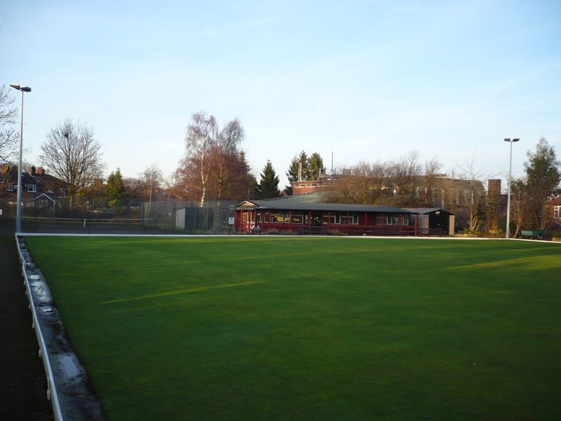 Northenden - Northenden Social Club bowling green. (Pub, External). Published on 14-12-2016