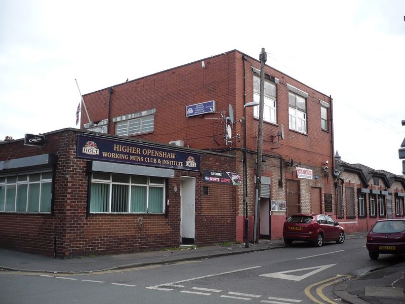 Openshaw - Higher Openshaw Working Mens Club. (Pub, External, Key). Published on 18-09-2017 