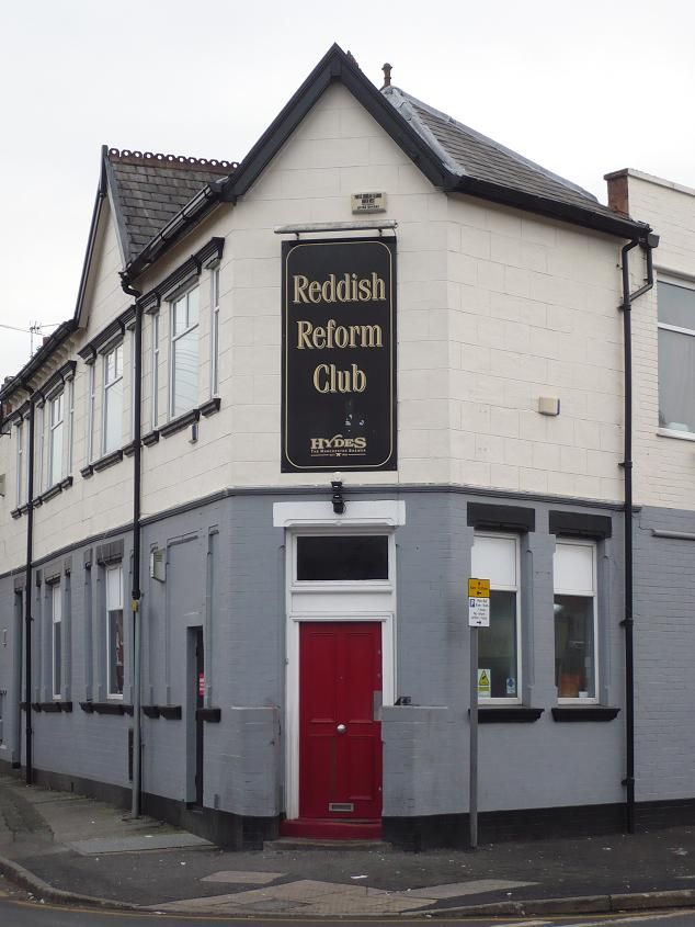 Reddish - Reddish Reform Club 2016. (Pub, External, Key). Published on 30-11-2016