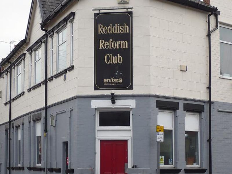 Reddish - Reddish Reform Club 2016. (Pub, External, Key). Published on 30-11-2016