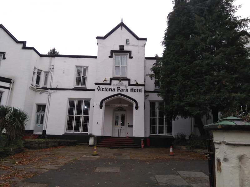 Rusholme - Rusholme Conserv. Club lay behind this 2021 10 17. (Pub, External, Key). Published on 18-10-2021 
