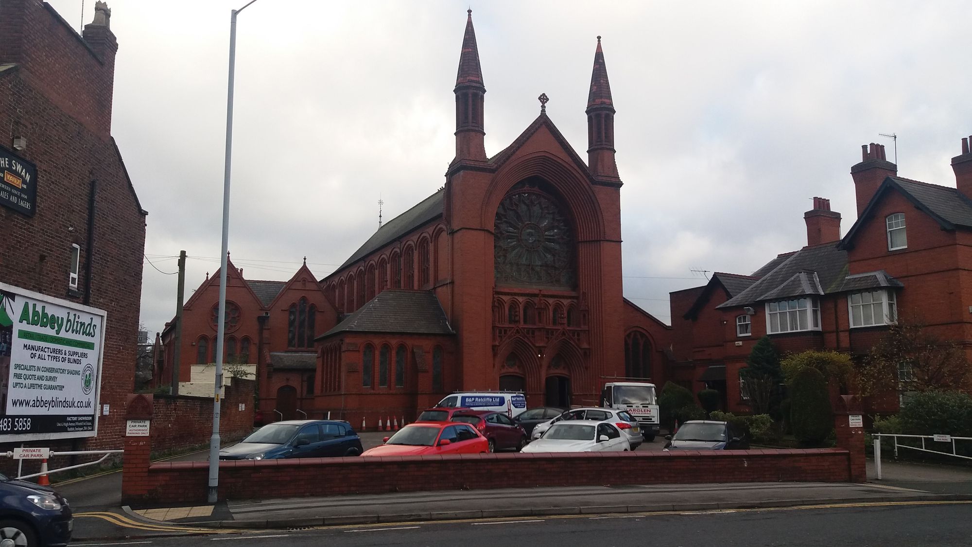 Edgeley - Our Lady & The Apostles church. (Pub, External). Published on 23-11-2016