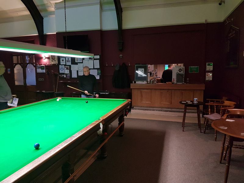 West Didsbury - Albert Club games room 2018. (Pub, Bar). Published on 13-01-2019 