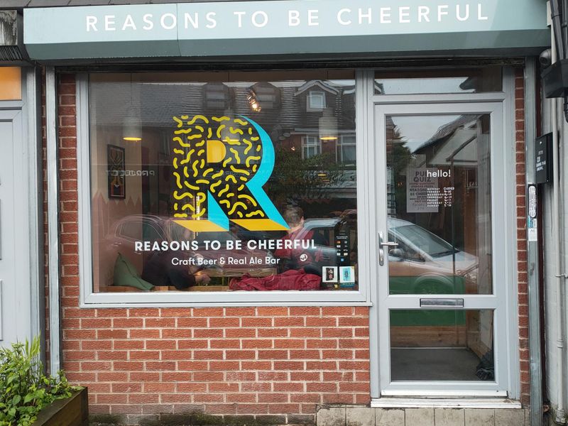 Burnage - Reasons to be Cheerful 2024 06 15. (Pub, External, Key). Published on 18-06-2024