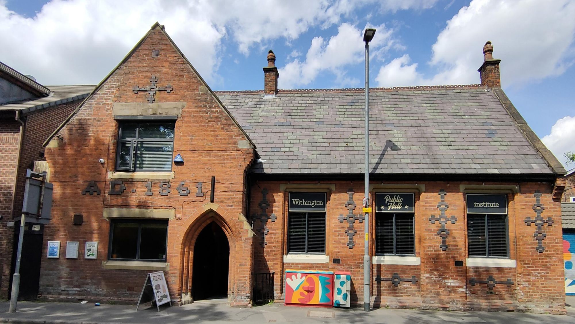 Withington - Withington Public Hall-20210615. (Pub, External, Key). Published on 25-06-2021