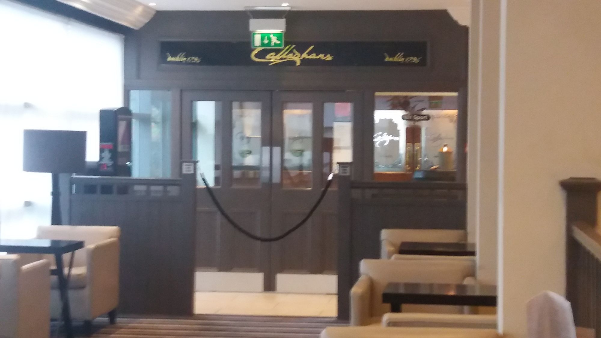 Crowne Plaza Hotel, Callaghans Bar - Manchester Airport. (Pub, Bar). Published on 28-10-2017