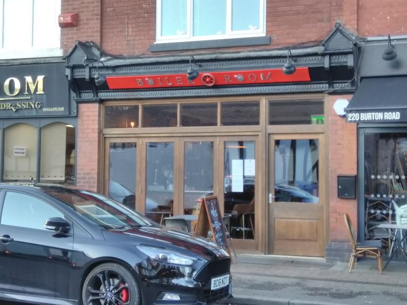 Boiler Room - West Didsbury. (Pub, External). Published on 09-02-2018