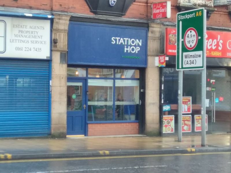 Station Hop - Levenshulme. (Pub, External, Key). Published on 11-02-2018